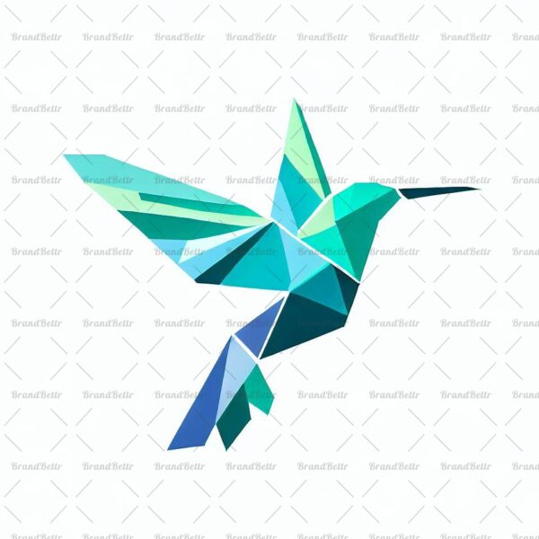 Geometrischer Kolibri